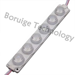 Fabrika satış yüksek parlaklık yan ışık 6 ışıkları reklam DC12V monokrom led ekran modülü Billboard işaretleri - Product Image 1