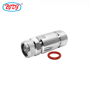 Factory Supply 50 Ohm N Type Male <strong>Plug</strong> Clamp Screw <strong>Mounting</strong> Connector for 1/2&quot; Feeder Cable 1-2 RF Coax Coaxial Connectors - Product Image 3