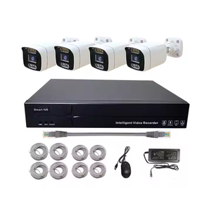 多通道POE NVR摄像机套件4mp 5mp 8mp带彩色夜视人体跟踪的安全摄像机系统 - Product Image 1