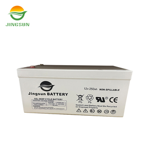景顺中国制造商12v 250ah凝胶电池最优惠的价格1500循环6芯凝胶电池用于电力系统 - Product Image 4
