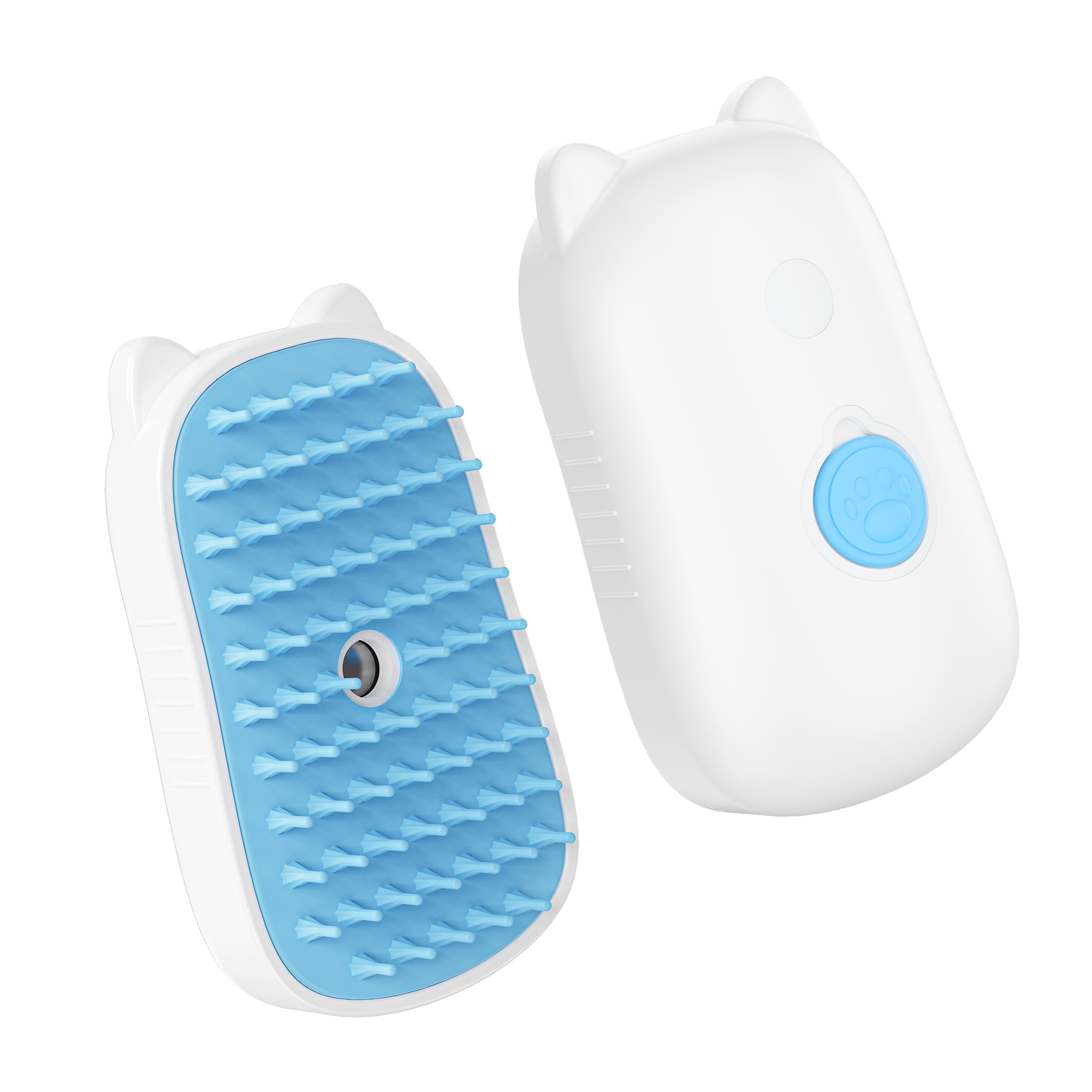 สีฟ้า + สีขาว