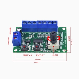 DC 5V 28V BLDC Treiber Bürstenloser Gleichstrom motor Controller Modell 3650 3525 2430 2418 PWM Drehzahl regelung mit CW CCW Brems funktion