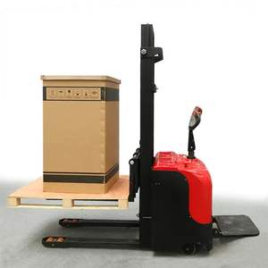 送料無料1.2トン電気スタッカー電気リーチスタッカー2トン2000 kg多目的フォークリフト電気スタッカー1.5トン - Product Image 4