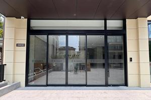 オフィスビル会議室無音磁気アルミ引き戸カスタマイズ簡単設置リモコンドア自動ドア