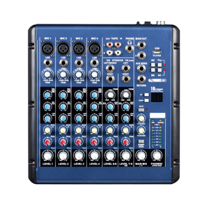 pa System Professional <strong>Audio</strong> Power Digital Console Usb <strong>Interface</strong> <strong>6</strong> Channel Mixer - Product Image 1