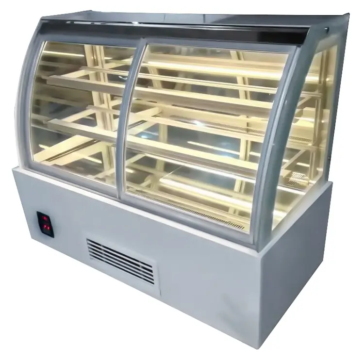 Resfriador com ventilador para exibição de bolos, cooler para pastelaria, geladeira, vitrina, para arrefecimento