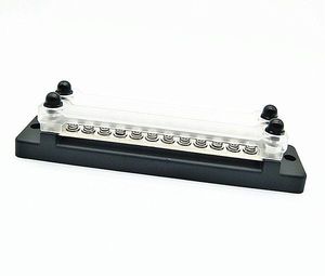 Terminal Block 24 Point Terminal <strong>Busbar</strong> 24 Terminal Bus bar for Car Boat Marine Caravan RV - Product Image 4