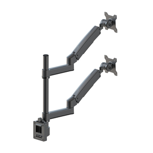 Height Adjustable Screen <strong>Monitor</strong> Stand Control Room Console Accessory Computer Dual <strong>Monitor</strong> Stand Arm - Product Image 5