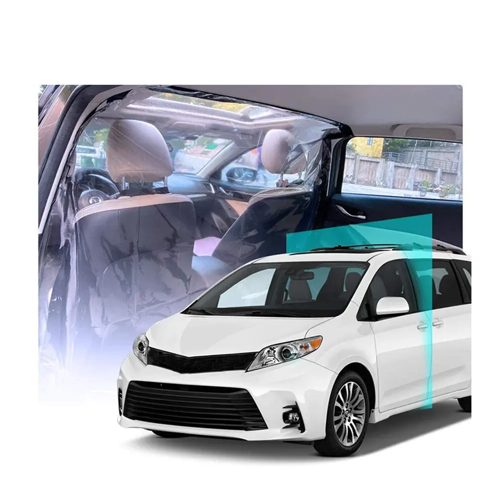 Impressionnant nouveau Premium voiture taxi chauffeur protection voiture Isolation PVC taxi protection film voiture accessoires 2024