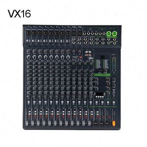 16チャンネルオーディオミキサーポータブルサウンドミキシングコンソールUSBコンピュータ入力416Vファントムパワーモニター家庭用 - Product Image 5