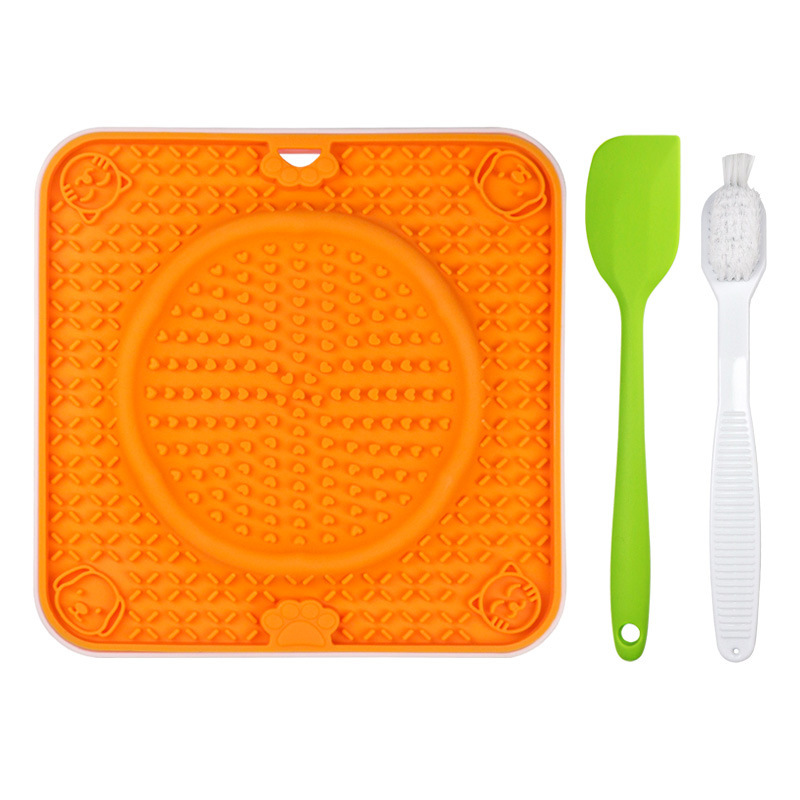 Love - Orange + Green Scraper + Brush