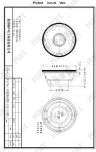 42 Mét 4ohm 5 Wát hoàn toàn kín IP68 không thấm nước Loud Loa điều khiển đơn vị cho thiết bị ngoài trời - Product Image 6