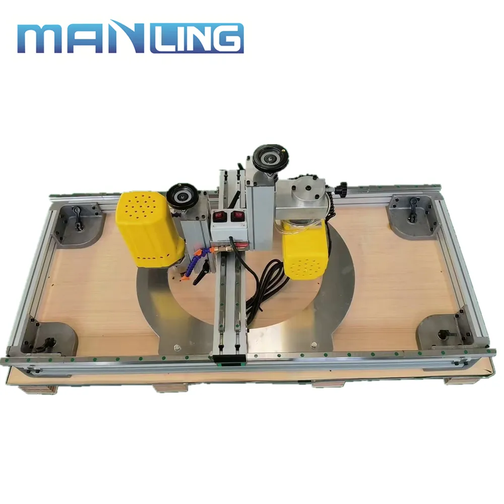 Ручная Керамическая режущая машина MANLING 2 в 1 для умывальника, сверления отверстий, гранита, стекла