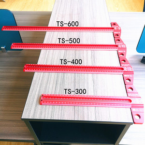 Woodworking <strong>Scribe</strong> 60-600mm T-type Ruler Scribing Ruler Aluminum Alloy Line Drawing Marking Gauge DIY Measuring Tools - Product Image 1