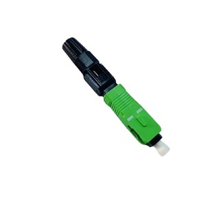 Wholesale Fast SC APC Fiber Optic Adaptor Connector Quick SC/UPC Single/Multi Mode Fast Connector FTTH 5db Tx Power GPRS <strong>Network</strong>