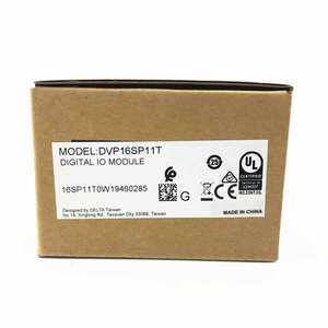 מחיר טוב חדש דלתא DVP16SP11T סדרת S מודול דיגיטלי כניסה/פלט (I/O) מודול DIN מסילה 100 עד 240VAC 24VDC DVP16SP11T