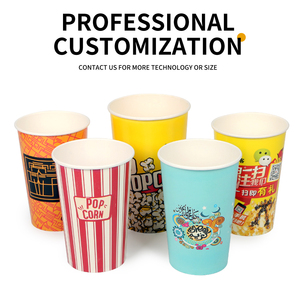 Bán Buôn Mang Nhãn Hiệu Bỏng Ngô Xô Container Cấp Thực Phẩm Bỏng Ngô Bồn Tắm Số Lượng Lớn Bao Bì Rạp Chiếu Phim Snack Phục Vụ Đảng Sử Dụng - Product Image 2