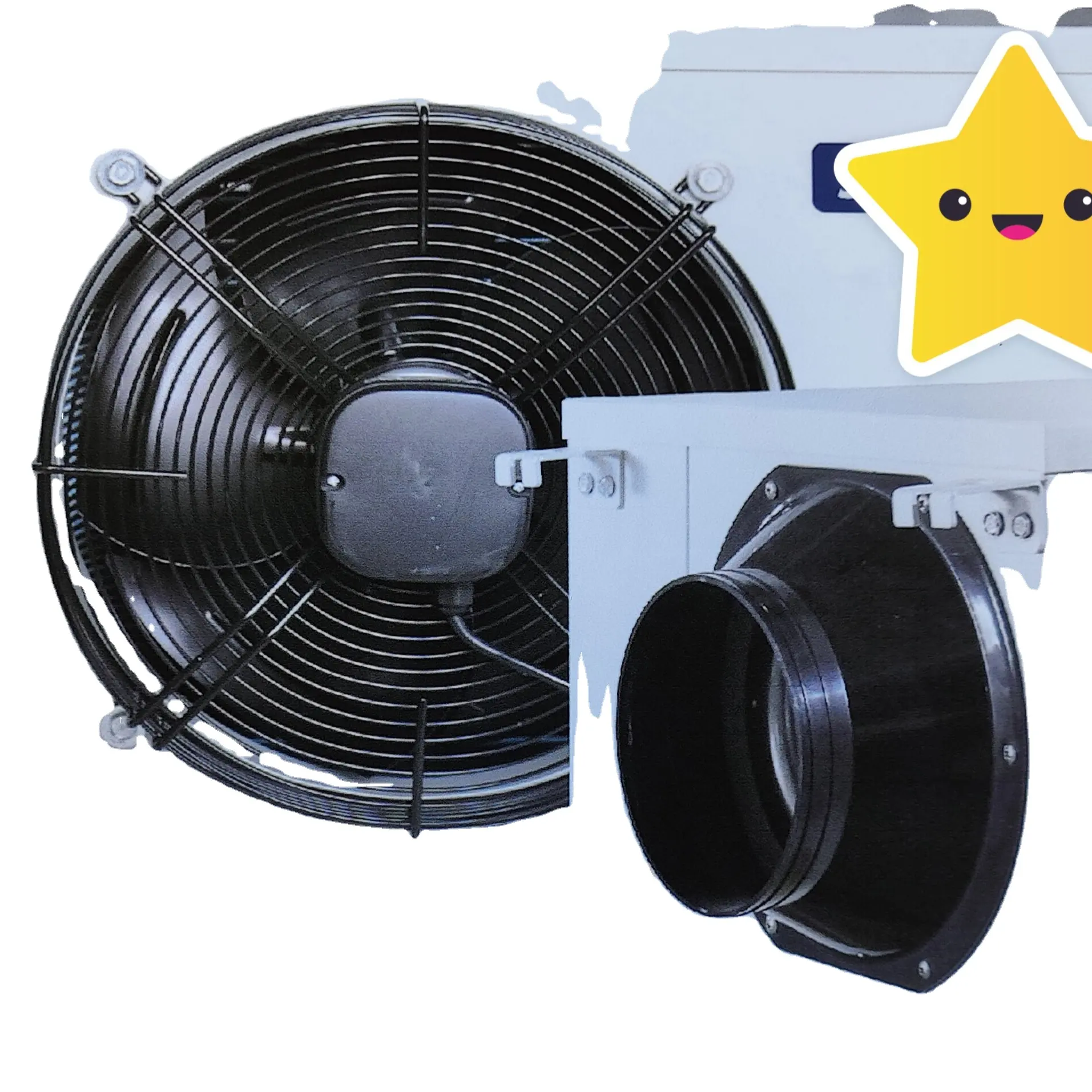 Ventilador de rotor externo de 220v, ventilador industrial, Ventilación de suelo