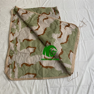 Kango <strong>Three</strong> Desert Camo Waterproof Poncho Liner Insulated Blanket For Outdoor Camping Emergency Survival Travel Woobie Blanket - Product Image 4