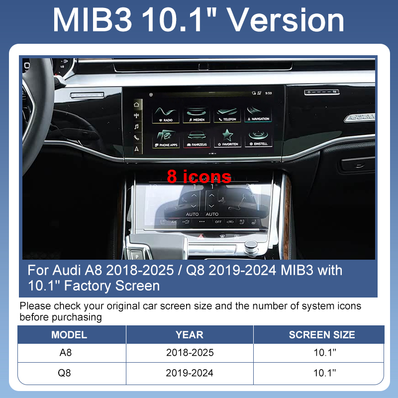MIB3 avec écran 10,1"
