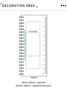 Экологичный блокнот с логотипом на заказ - Product Image 6