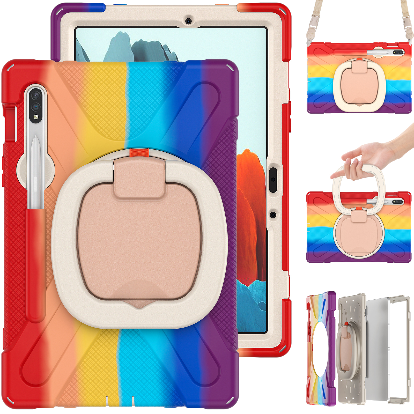 Colorful Red