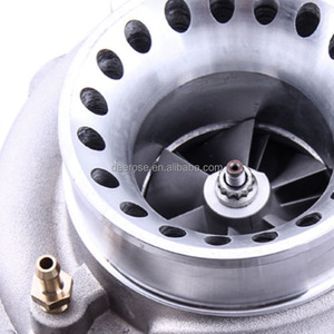 Turbo ve yedek parça komple Turbo kiti GT35 GT3582 turbo kiti için 2.5-6.0L motor 7.5-14.5 PSI T3 Ar.70/63 - Product Image 4