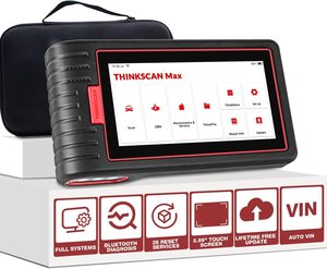 THINKCAR Thinkscan MaxOBD2スキャナー (28リセット機能付き) OBD2スキャナーカーコードリーダー車両診断ツールタブレット - Product Image 2