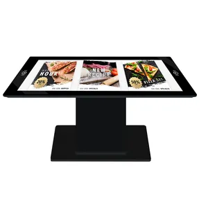 Hosda 65インチ4Kコンピュータインタラクティブ多教育タッチスクリーンテーブル子供用ミニ冷蔵庫ゲーム - Product Image 3