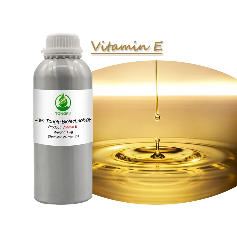 Aceite puro orgánico natural de la vitamina E aceite del tocoferol Alfa de D a granel para el cuidado de pelo de la piel