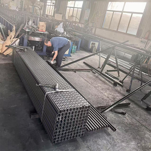 定制Unistrut通道C形多尺寸穿孔碳钢材料支柱通道支架无焊接连接 - Product Image 6