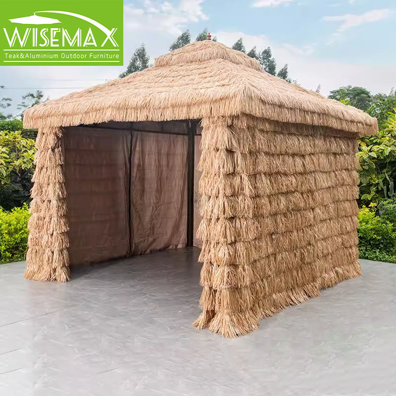 300*300cm avec rideau de paille