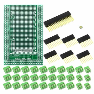 Çift taraflı baskılı devre prototip vida blok kalkanı kiti Arduino atmega2560/mega2560 R3 için uyumlu