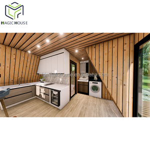 Magic <strong>House</strong> 40' Airbnb Customized Prefabricated Stylish Container Home,vacation Hut, Eco Friendly Modular Homes - Product Image 5