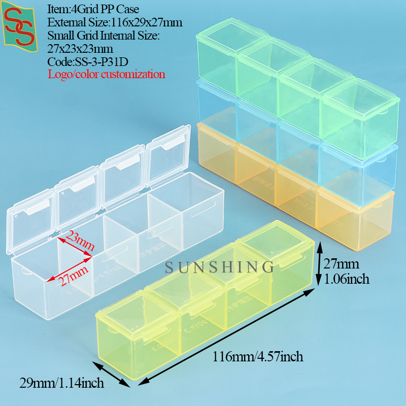 P31D 116x29x27mm 4 Grid