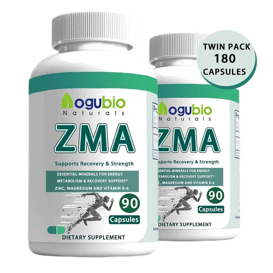 AOGUBIO ZMA Supplements für Männer und Frauen Nahrungs ergänzungs mittel zur Muskel regeneration Private Label ZMA Capsule