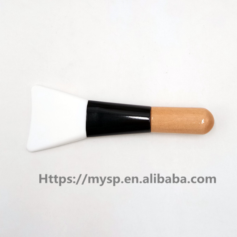Métal noir, silicone blanc