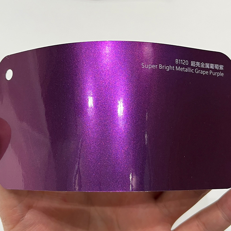Violet raisin métallisé super brillant