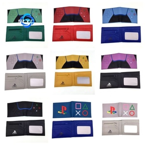 <strong>PSP</strong> game peripheral wallet Game controller folding creative PVC silicone money clip PS5 game console coin wallet - Product Image 2