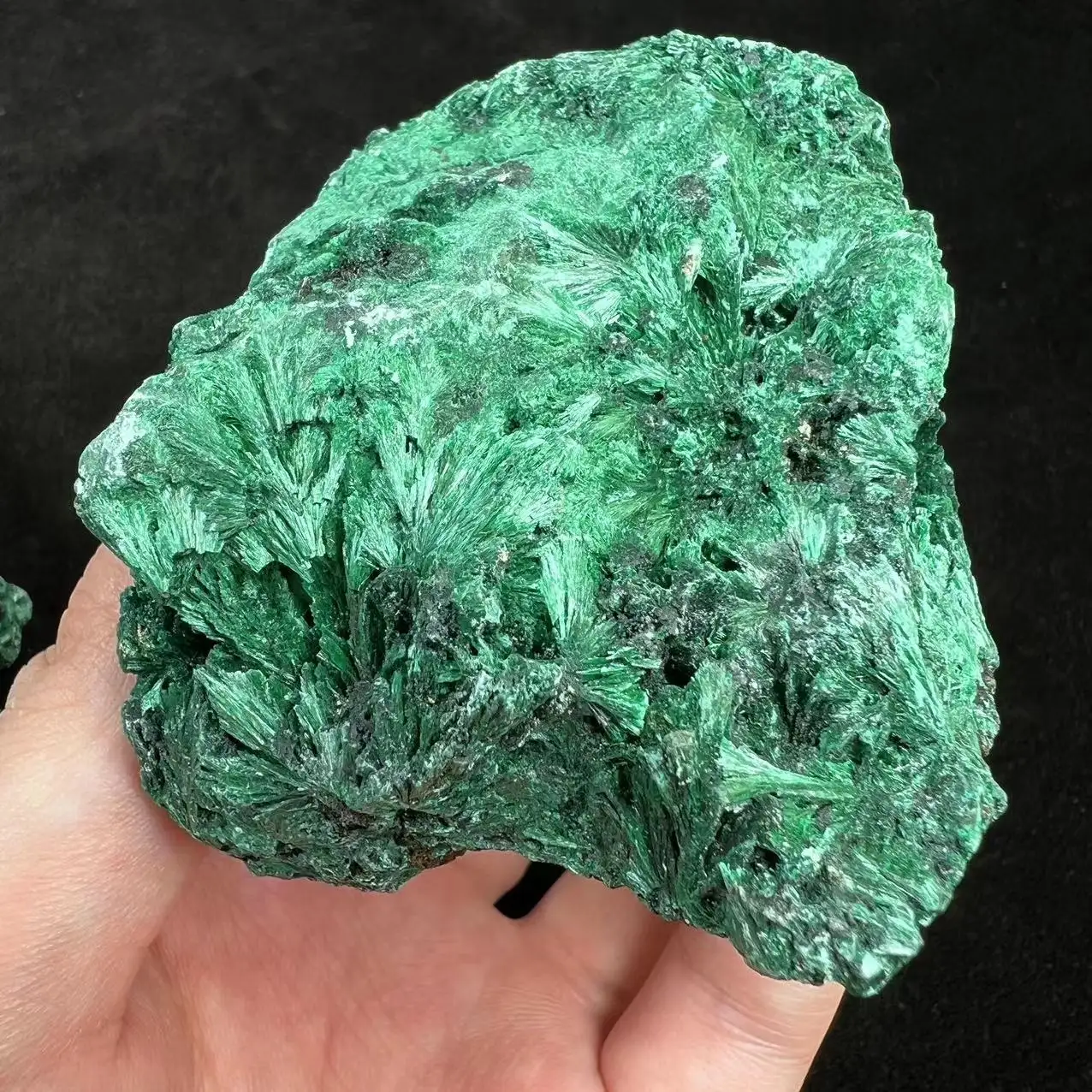 Batu Malachite alami spesimen bijih Mineral kristal hijau Quartz kasar mentah untuk dijual