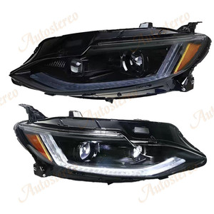 ไฟเบรกหน้ารถยนต์สำหรับ Chevrolet MALIBU ไฟหน้า2019 2022ไฟสูงไฟ LED DRL retrofit ประกอบสัญญาณเลี้ยว - Product Image 1