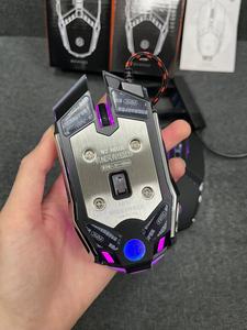 Personalizzare il nuovo Mouse meccanico con Mouse da Gaming con filo per Mouse con luce a LED per Computer portatile USB Mouse silenziosi per ufficio miglior Mouse di programmazione - Product Image 6