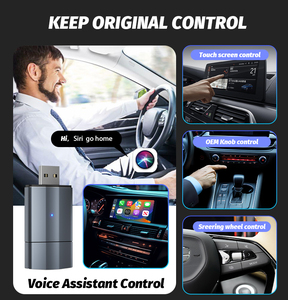 Không dây Carplay adapter, 2025 không dây Carplay Adapter nhỏ nhất nhanh chóng chuyển đổi nhà máy có dây để không dây Carplay Dongle - Product Image 4