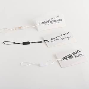<strong>Custom</strong> <strong>Printed</strong> Logo Clear PVC Hangtags Garment Clothes <strong>Tags</strong>, Luxury Swing <strong>Tags</strong> Set <strong>String</strong> Pin Design Paper Clothing Hang <strong>Tags</strong>