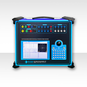 Unidad de calibración de protección de relé trifásico de alta precisión NUOSC Relé de prueba de automatización de 220V para subestación de Indonesia
