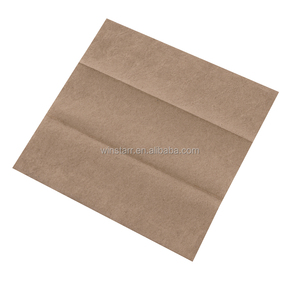 กระดาษคราฟท์หลายพับกระดาษเช็ดมือกระดาษ Z-Fold กระดาษทิชชู่มือรีไซเคิลสำหรับการอบแห้งด้วยมืออย่างมีประสิทธิภาพ - Product Image 1