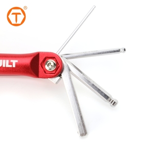 Ağır uygun katlanabilir bisiklet aracı 2-8mm katlanır top End Hex anahtar anahtarı seti ile çok boyutu İpuçları - Product Image 3
