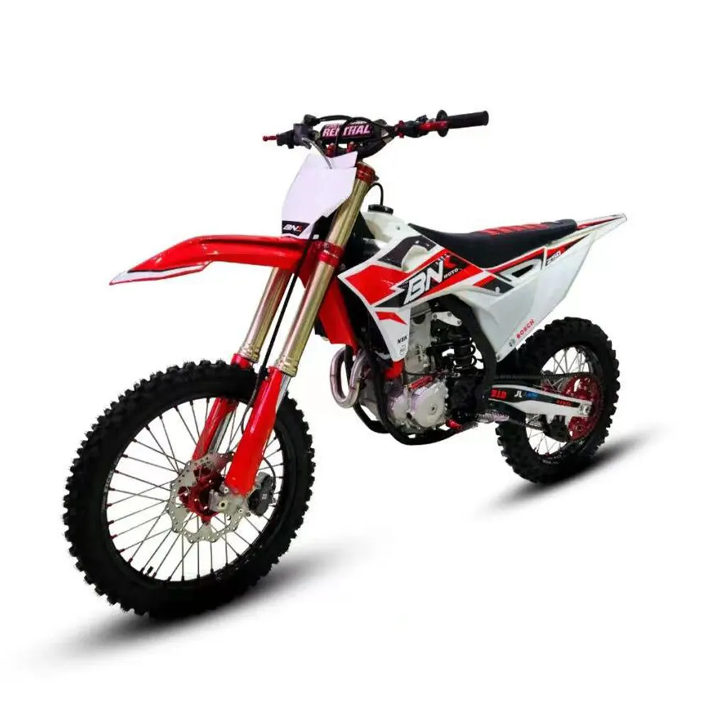 Fuoristrada moto motocross raffreddato ad acqua 4 tempi avviamento elettrico 250cc 300cc 450cc dirt bike per adulti