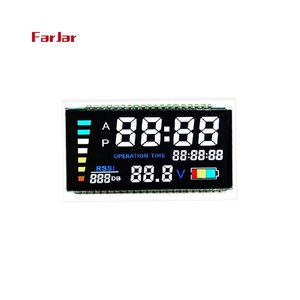 Werkseitig an Fahrzeugen montierte Wasser-und Stromzähler TN/STN/FSTN/HTN 5 6-stelliges 7-Weiß-LED-Hintergrundbeleuchtungssegment-LCD-Display - Product Image 2