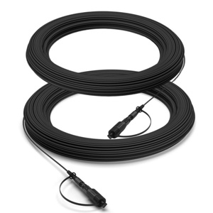 FTTH 4G 5G reti cablate apparecchiature in fibra ottica Pre-collegate compatto impermeabile 3mm d cavo rotondo cavi in fibra ottica - Product Image 3